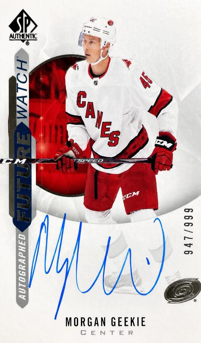 2020 SP Authentic Morgan Geekie #185 card