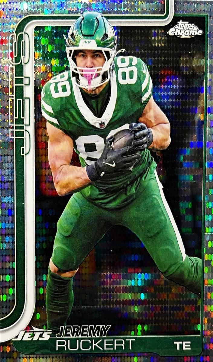 Jeremy Ruckert 2025 Topps Chrome Football card