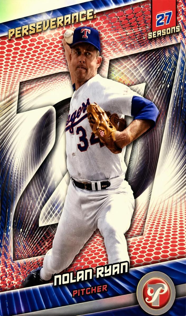 2025 Topps Pristine Perseverance Nolan Ryan #P-1 card