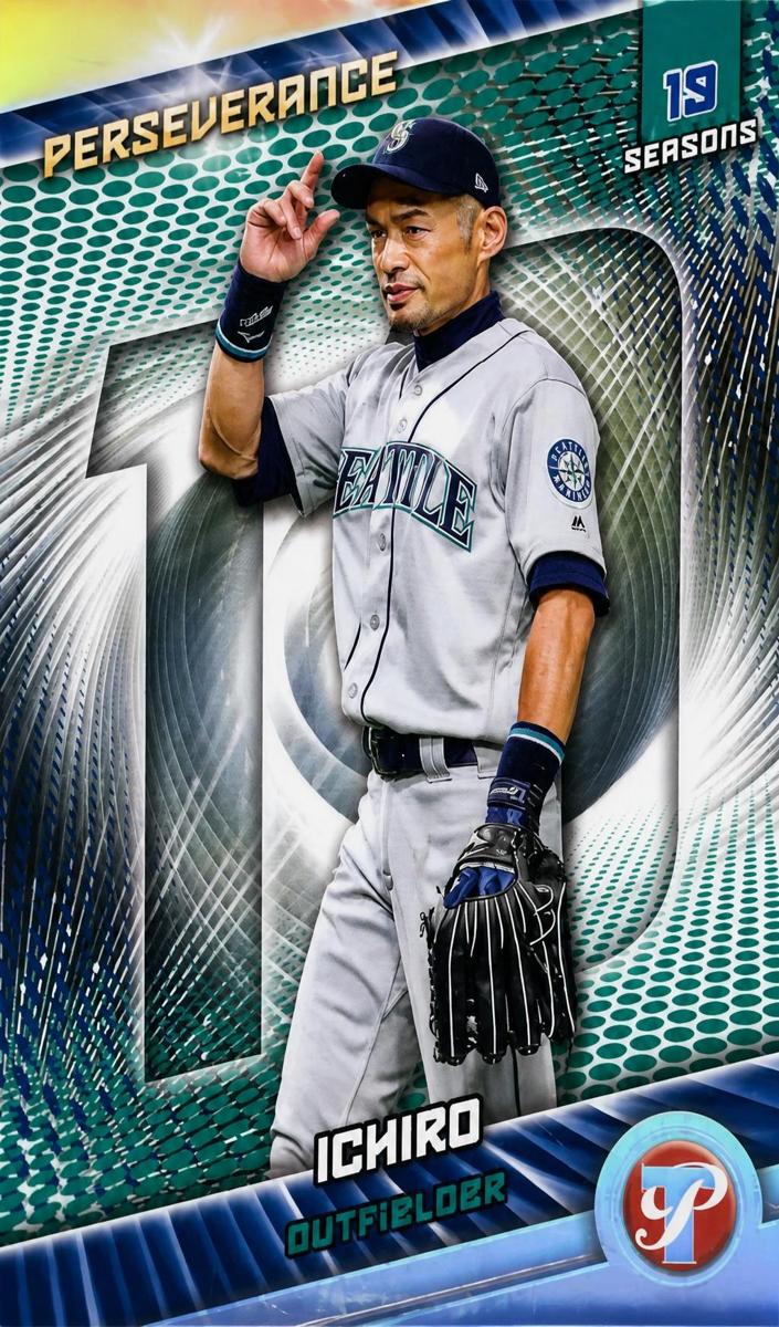 2025 Topps Pristine Perseverance Ichiro [Gold] #P-13 card