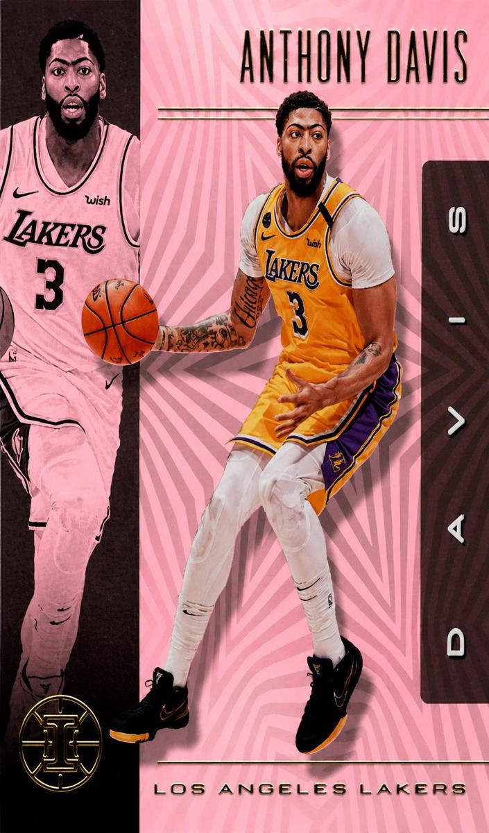 2019 Panini Illusions Anthony Davis #54 card
