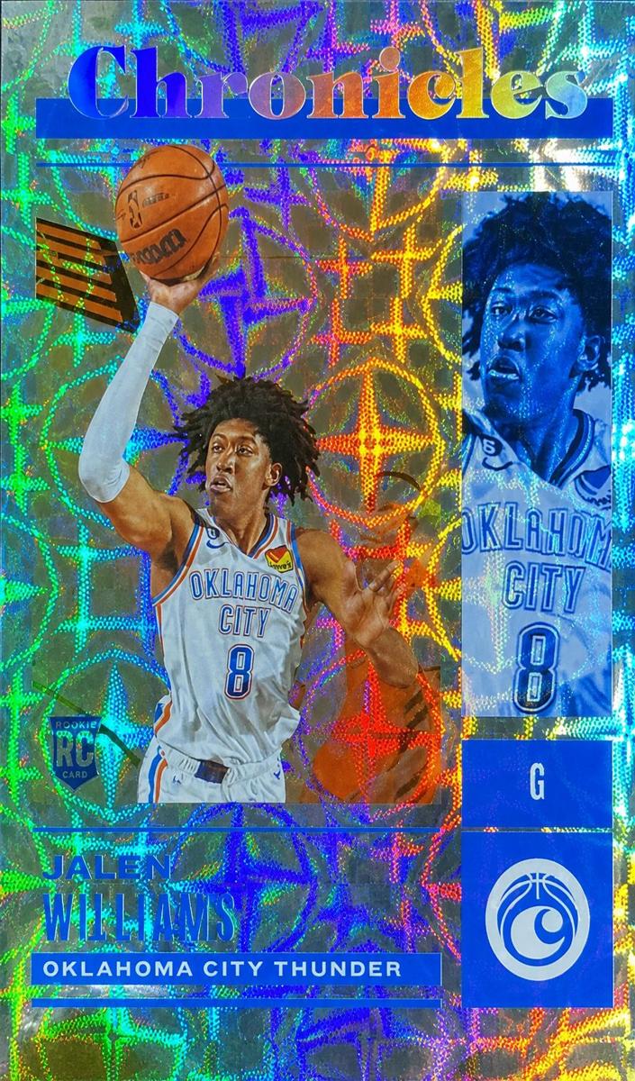 2022 Panini Chronicles Jalen Williams #40 card