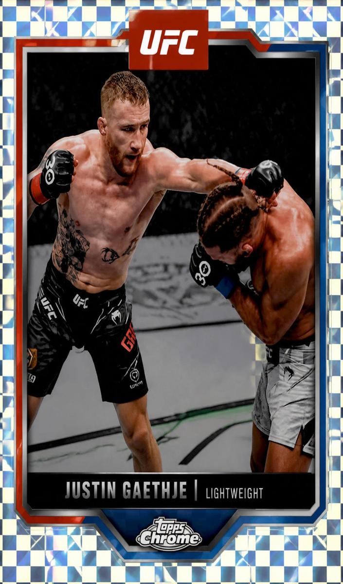 2025 Justin Gaethje [X-Fractor] #138