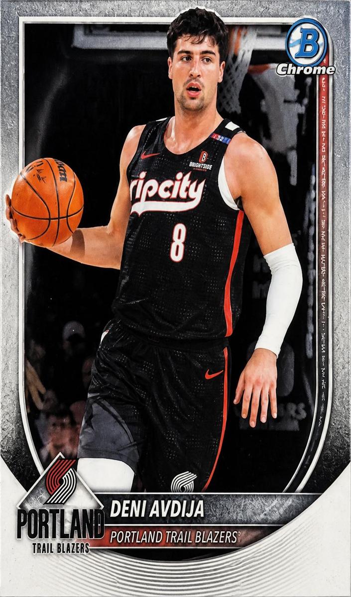 Deni Avdija 2025 Bowman Basketball card