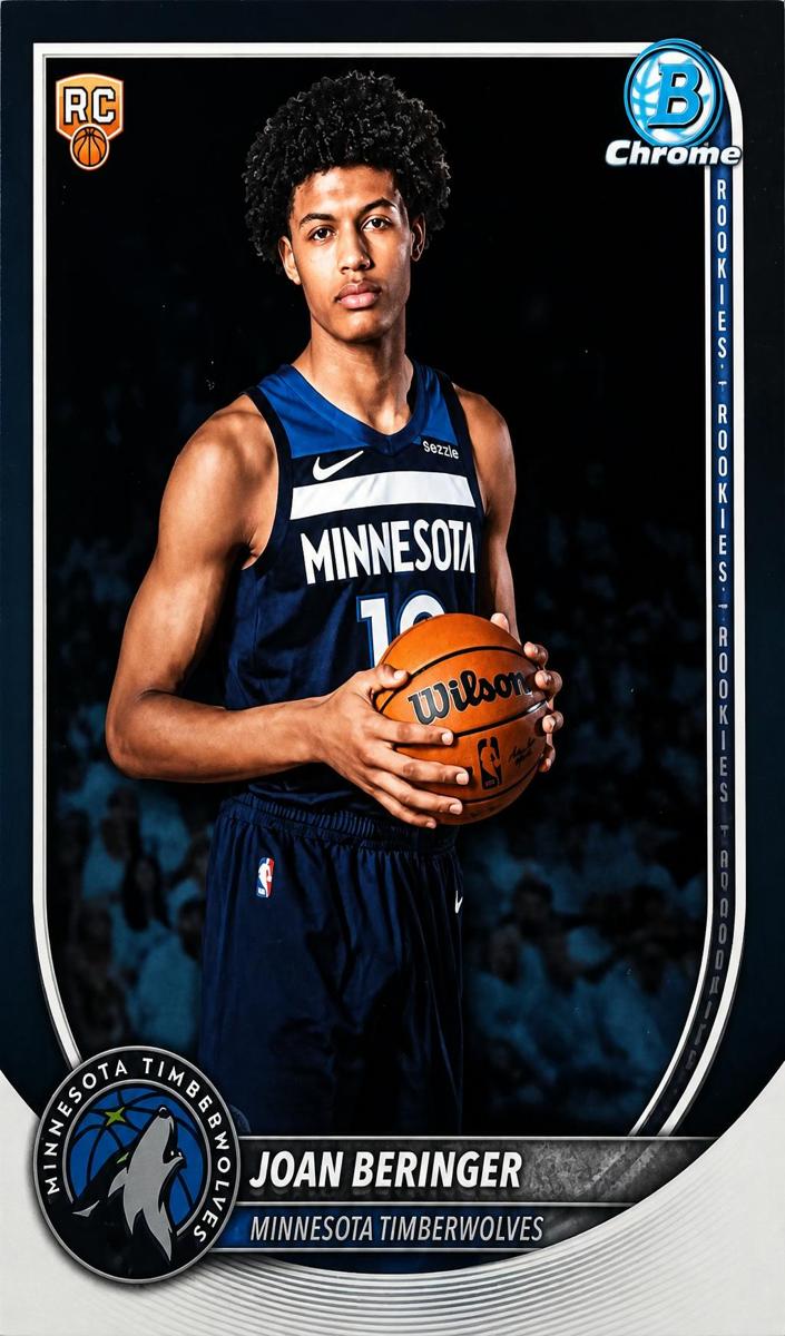 Joan Beringer 2025 Bowman Basketball card