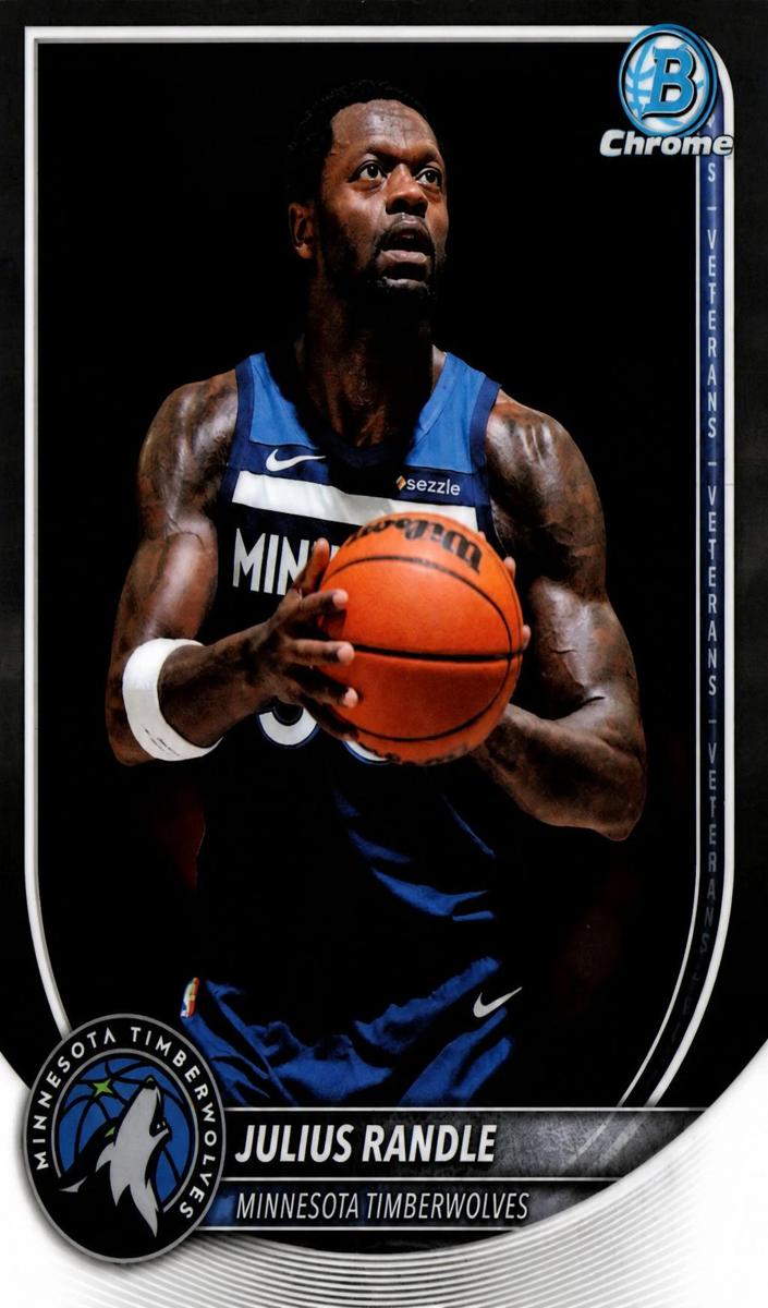 Julius Randle 2025 Bowman Basketball card