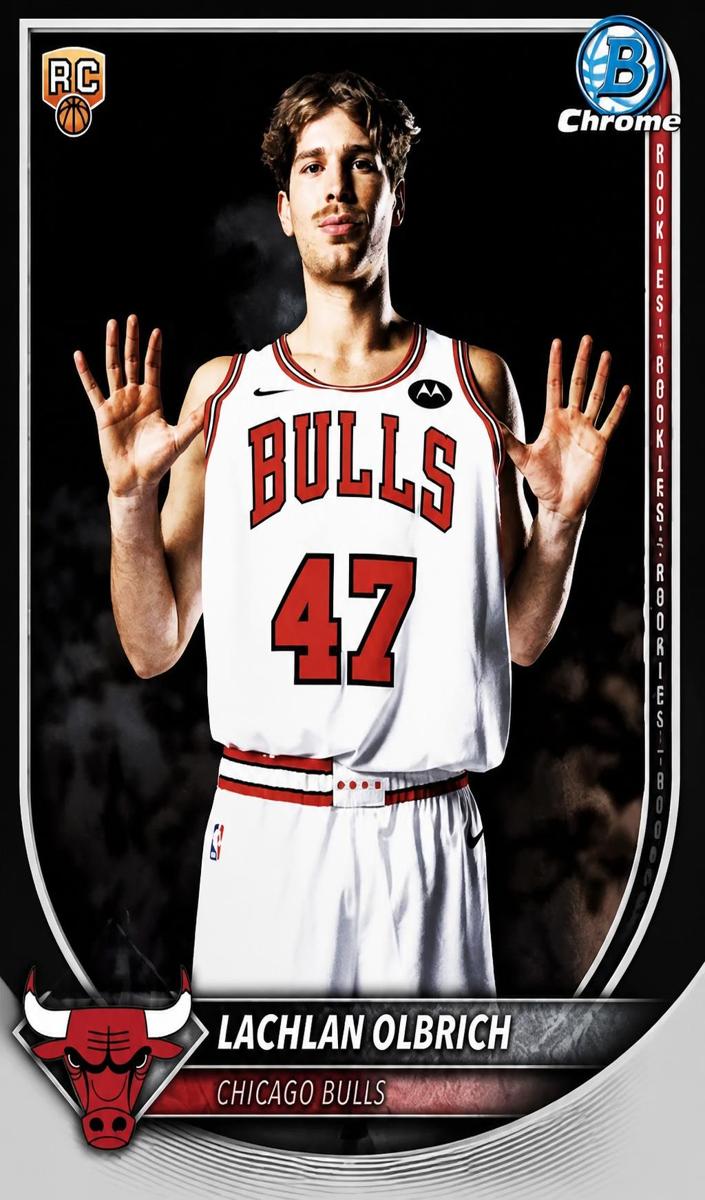 Lachlan Olbrich 2025 Bowman Basketball card