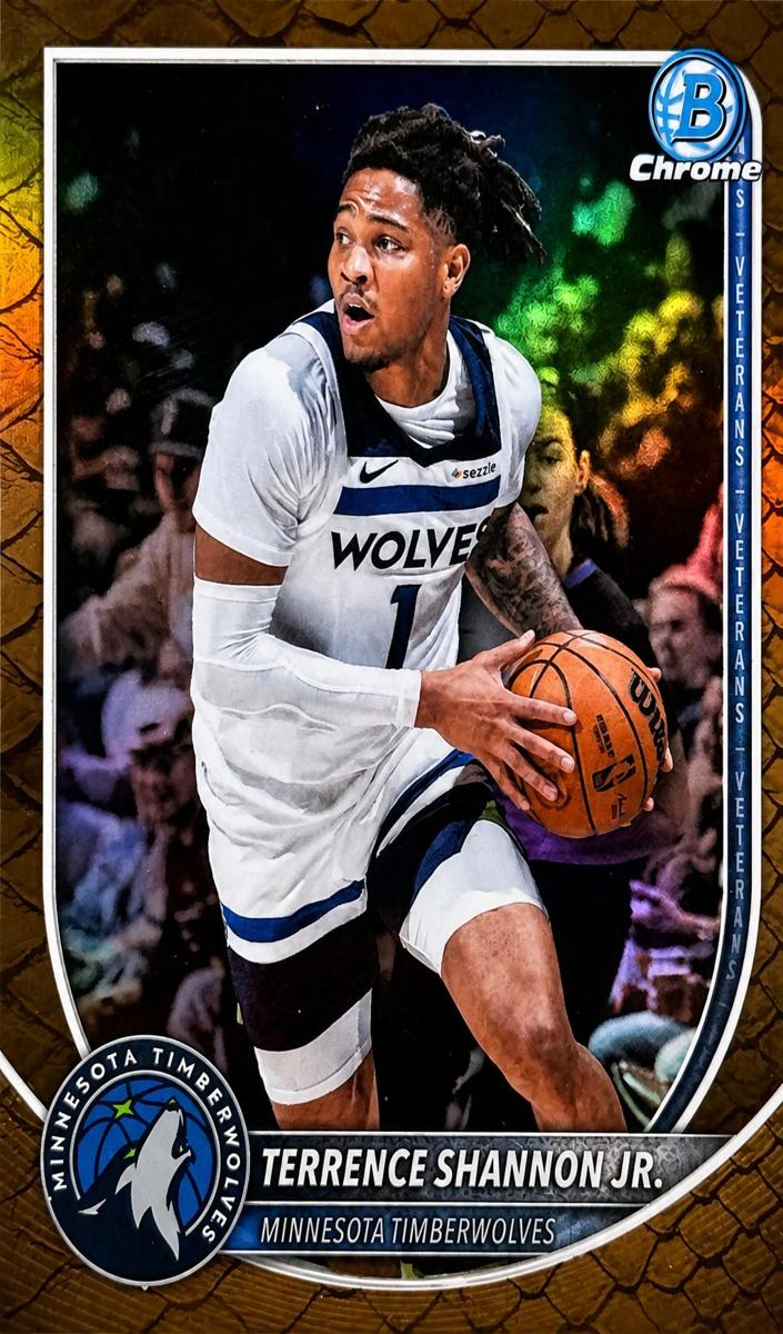 Terrence Shannon Jr. 2025 Bowman Basketball card