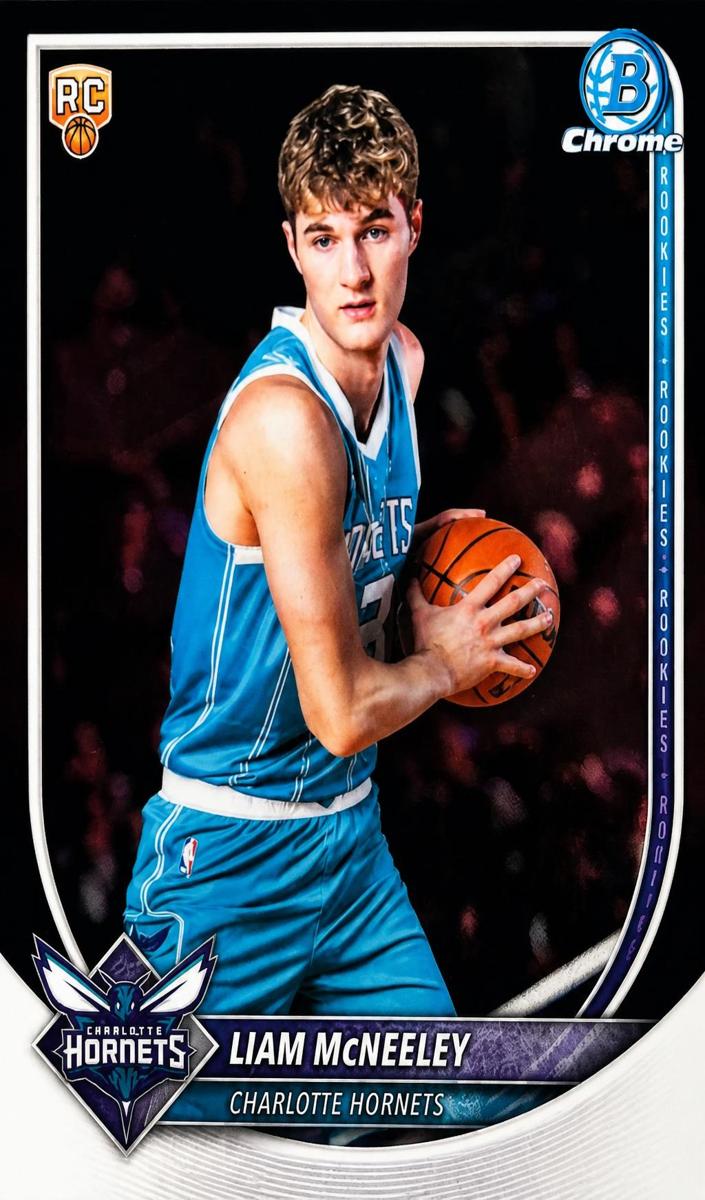 Liam McNeeley 2025 Bowman Basketball card