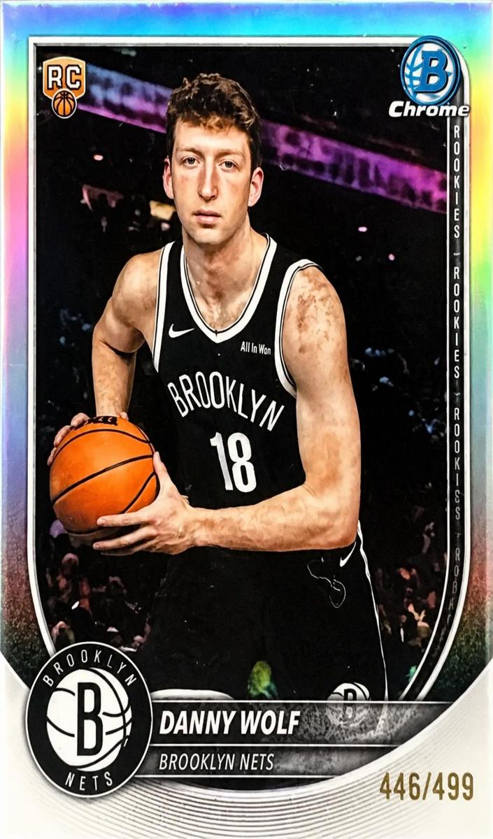 Danny Wolf 2025 Bowman Basketball card