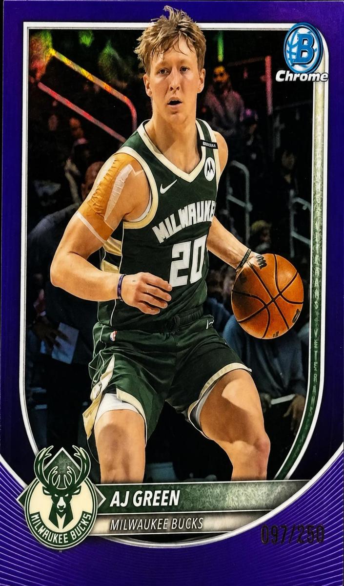 AJ Green 2025 Bowman Basketball card