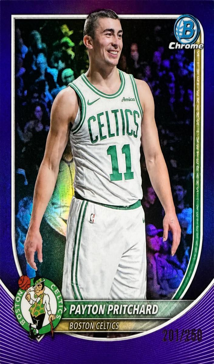 Payton Pritchard 2025 Bowman Basketball card
