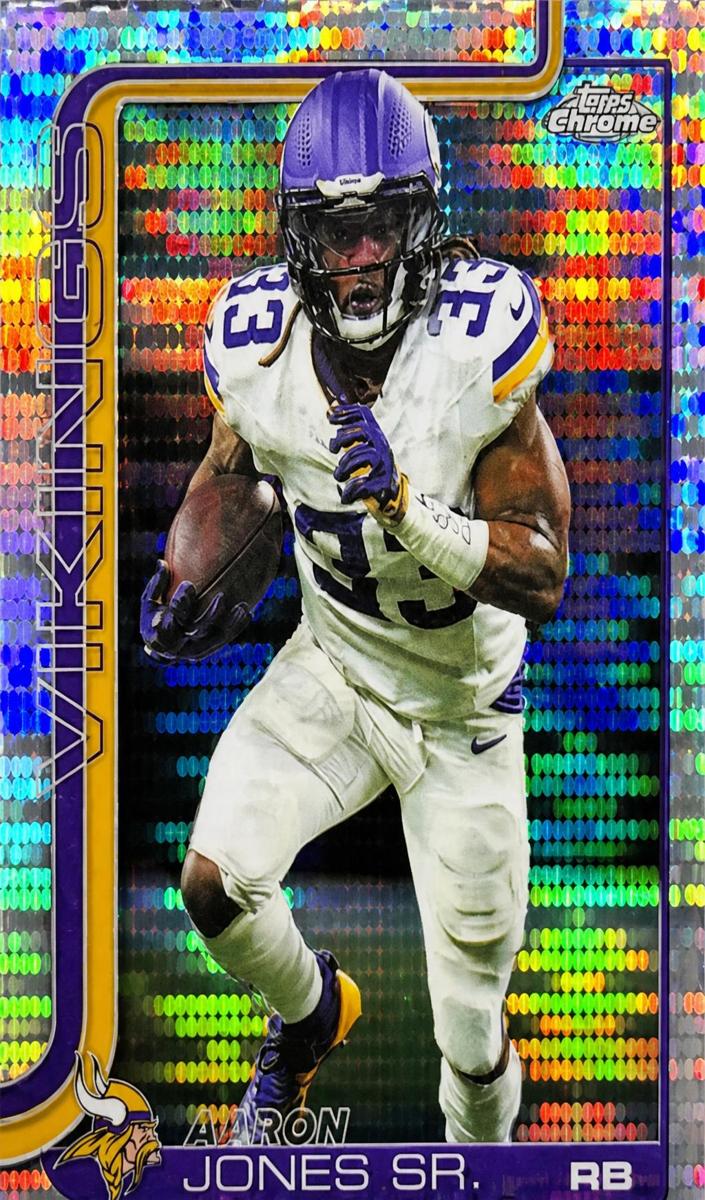 Aaron Jones Sr. 2025 Topps Chrome Football card