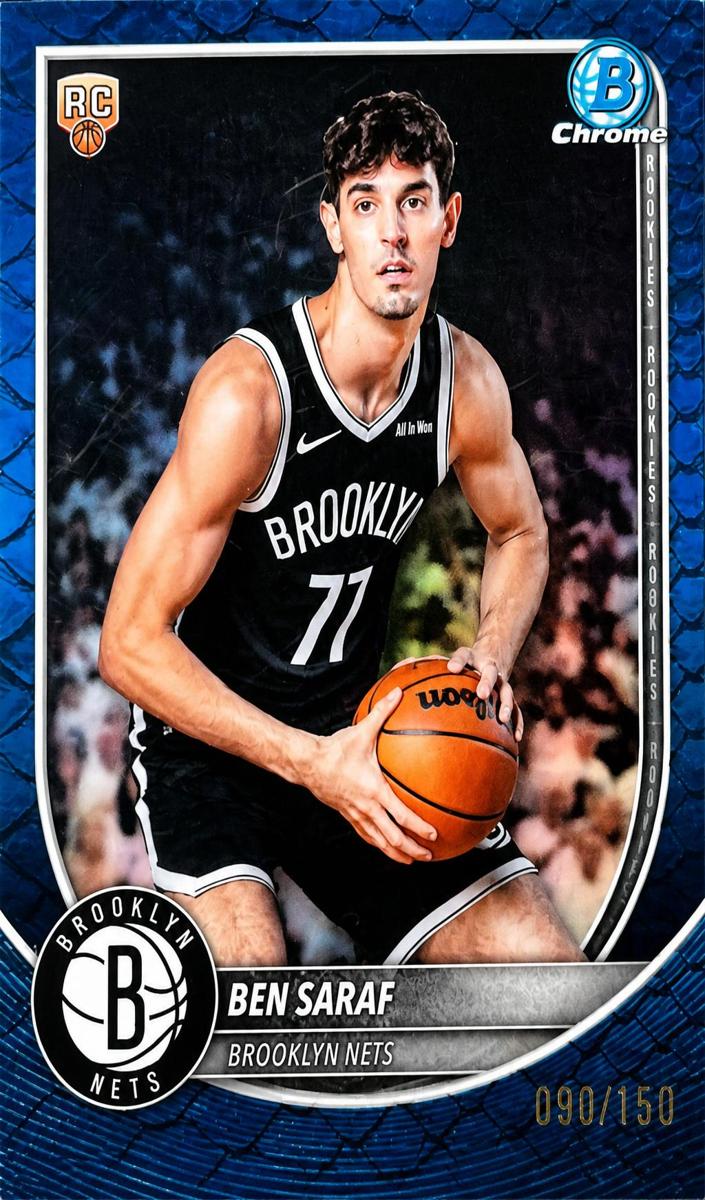 Ben Saraf 2025 Bowman Basketball card