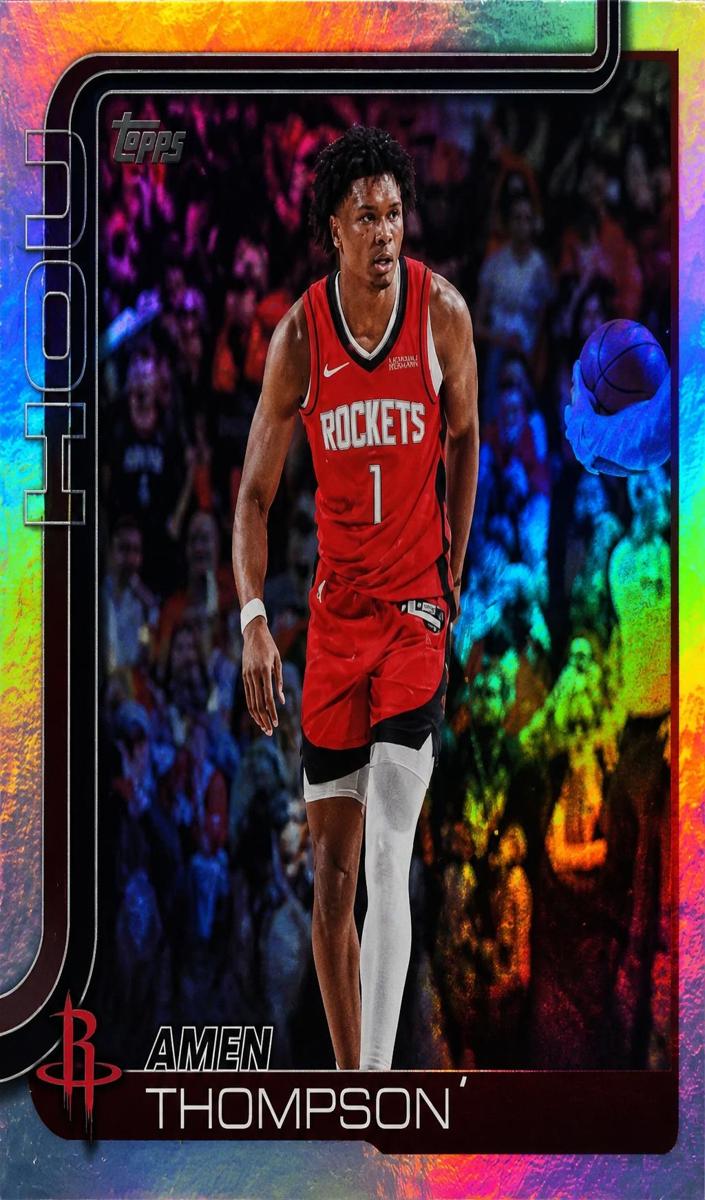 Amen Thompson 2025 Topps Basketball card