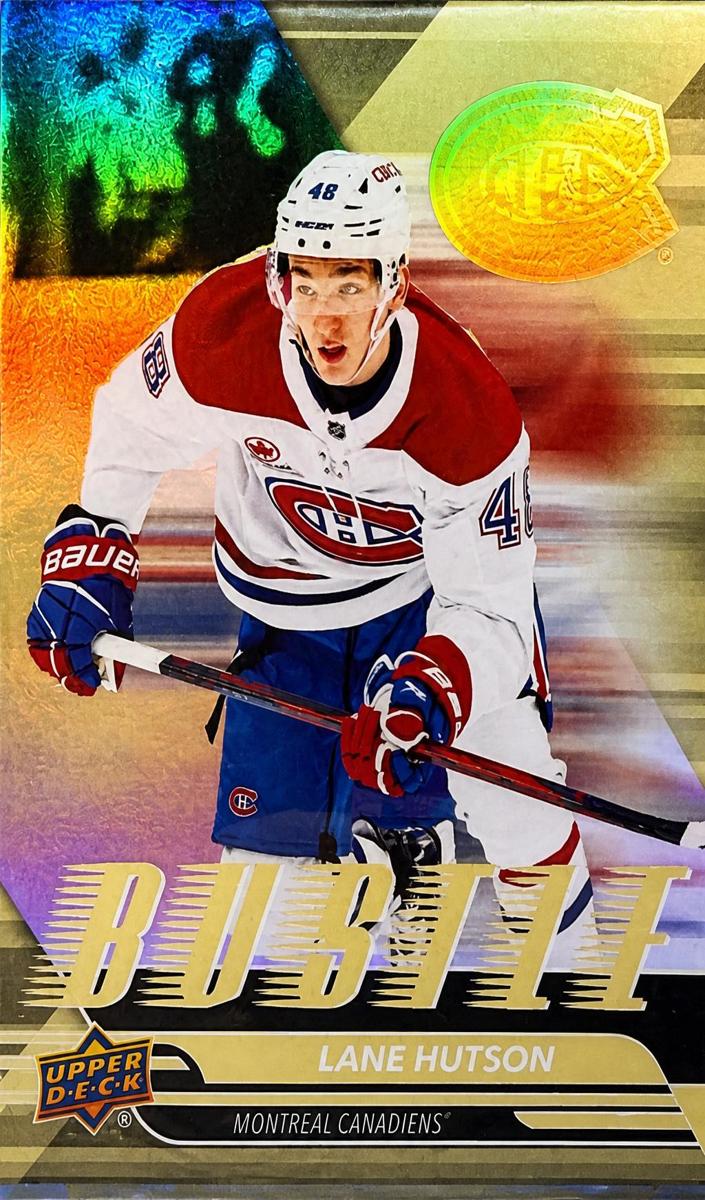 2025 Upper Deck Lane Hutson [Gold] #B-20 card