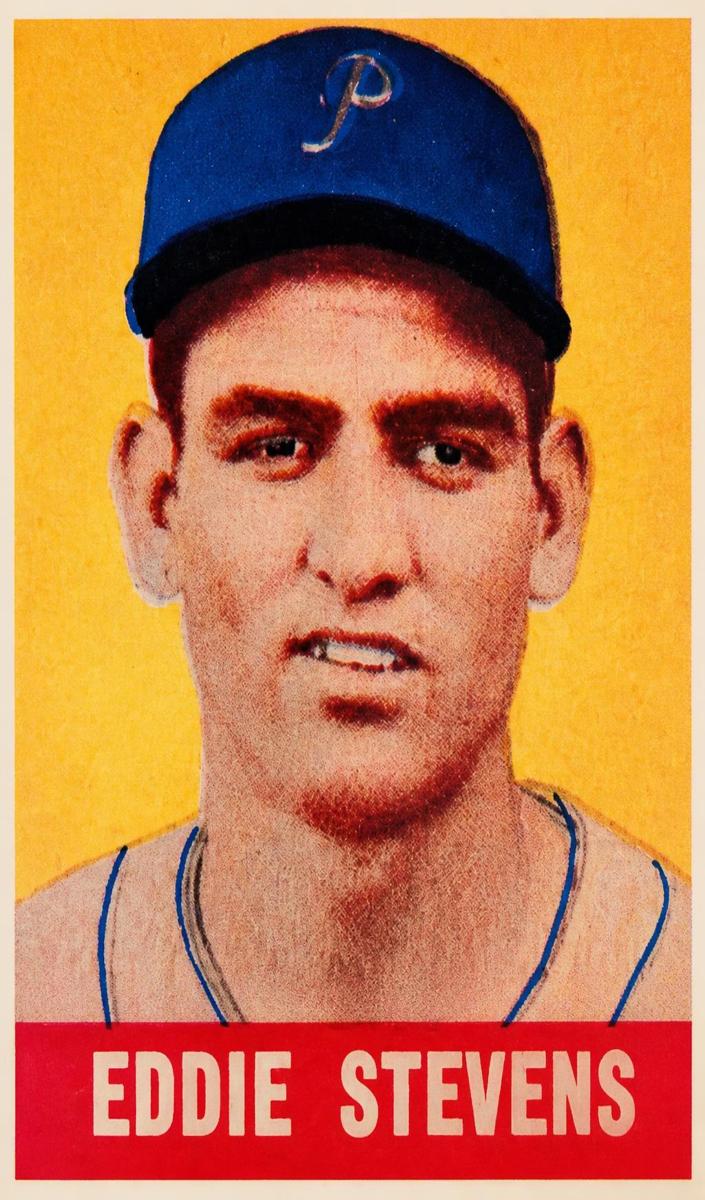 1948 Eddie Stevens [Wrong Back] #43