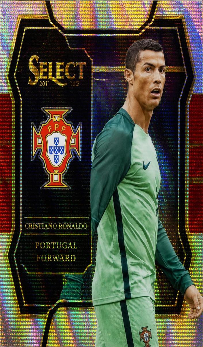 2017 Panini Select Cristiano Ronaldo #TC-7 card