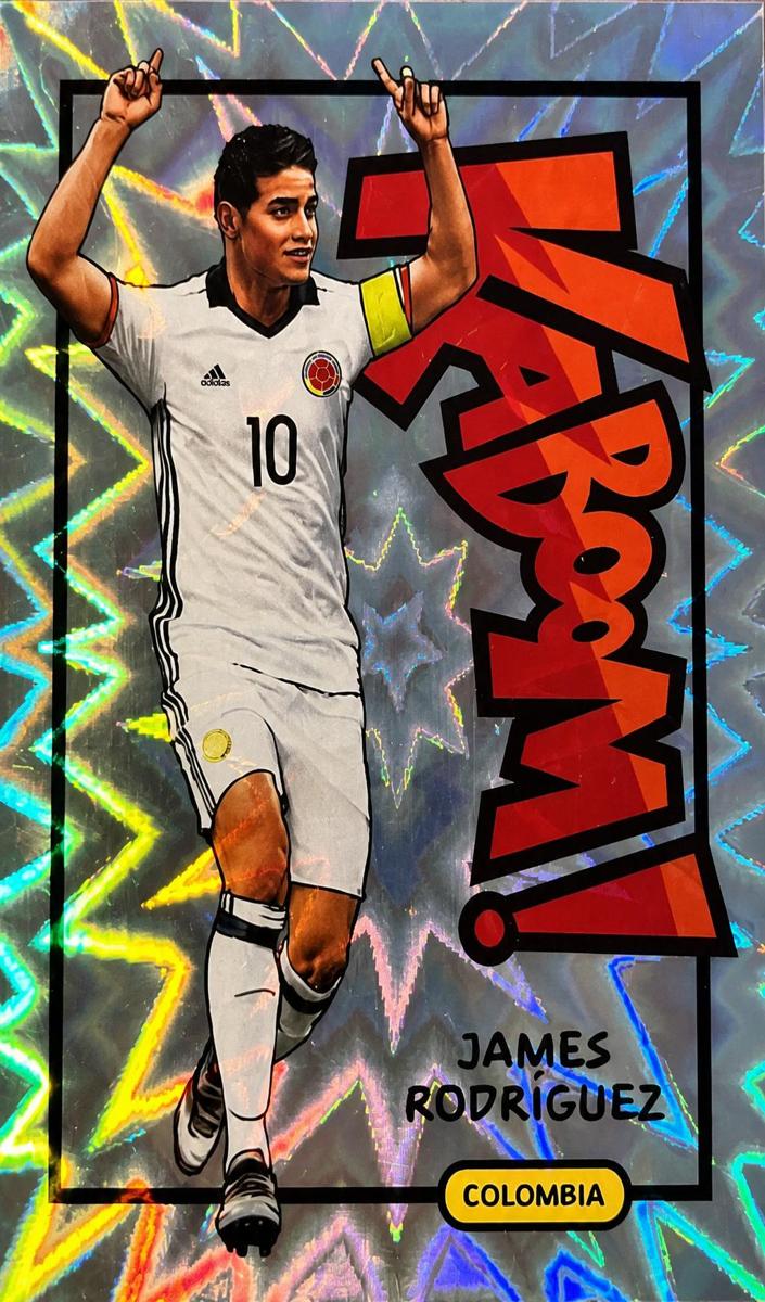 2017 Panini Select James Rodriguez #16 card