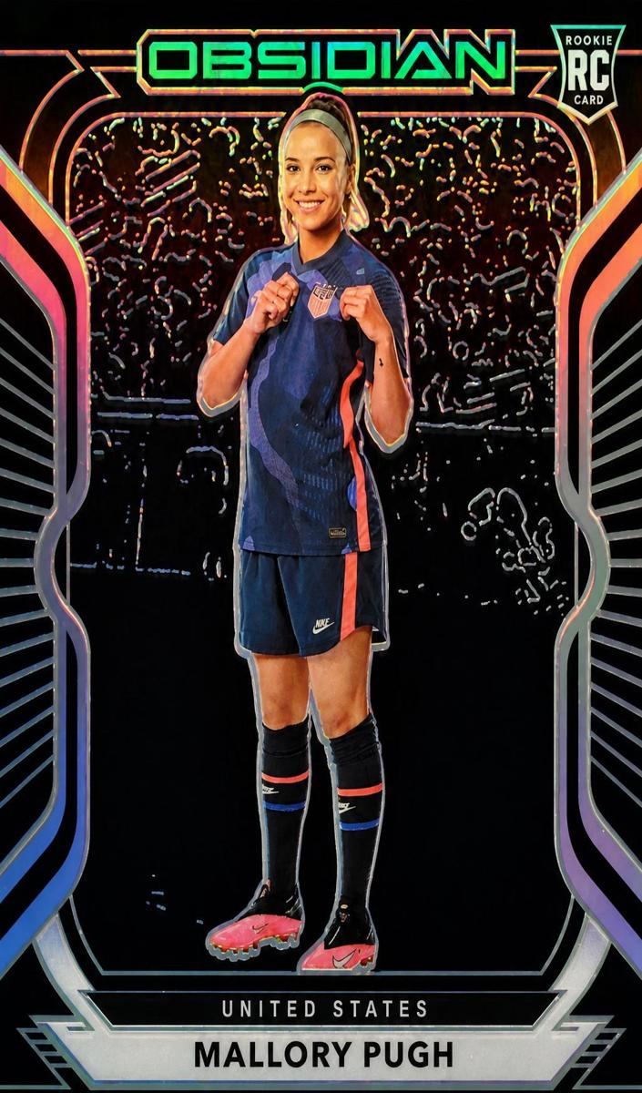 2020 Panini Obsidian Mallory Pugh #98 card