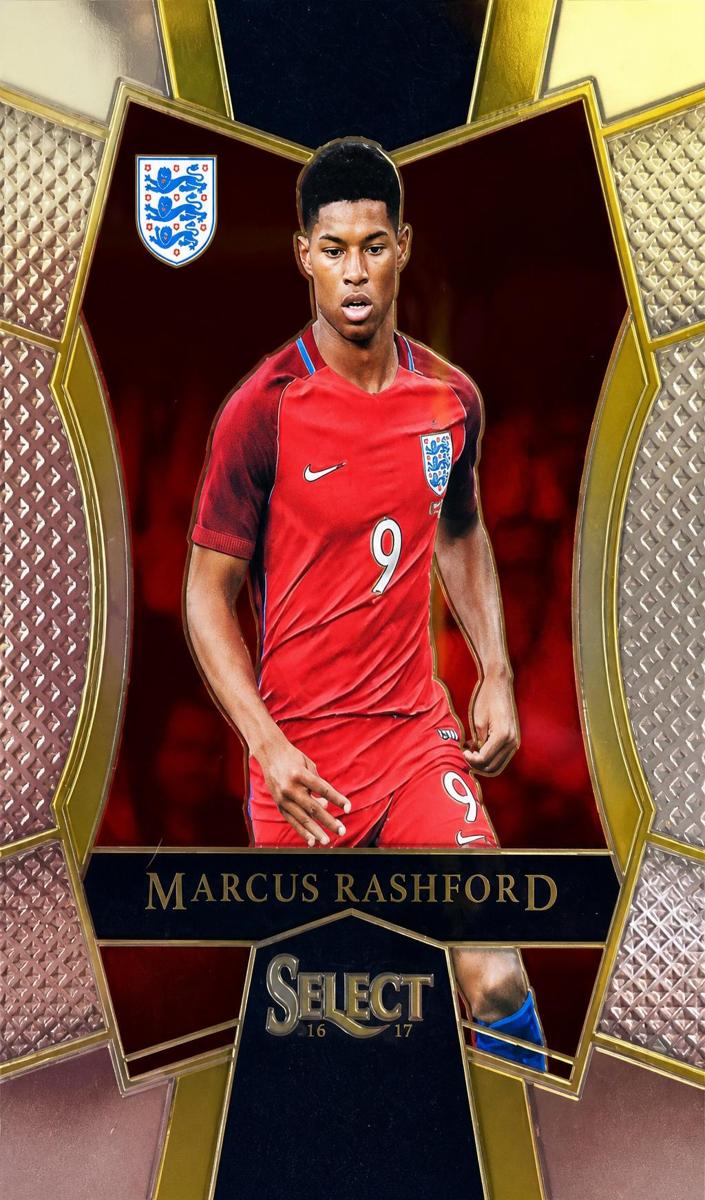 2016 Panini Select Marcus Rashford #151 card