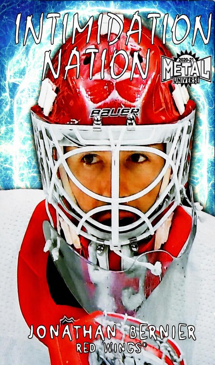 2020 Skybox Metal Universe Jonathan Bernier #IN-18 card