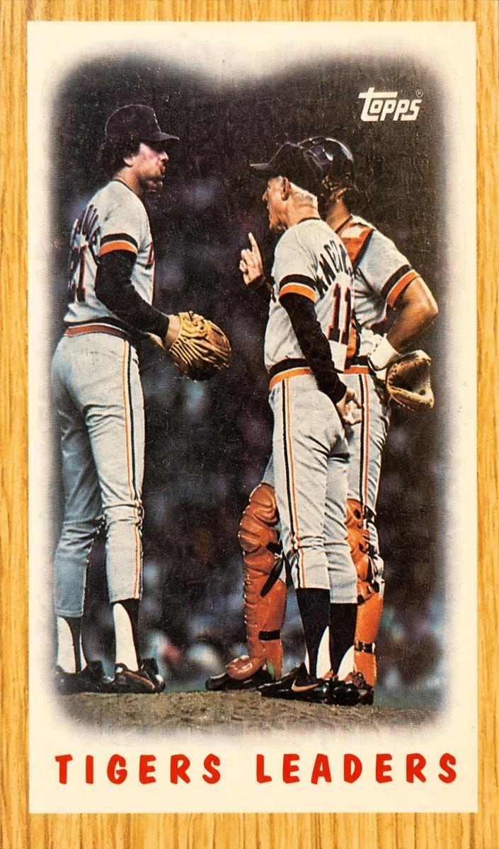 1987 Topps Tigers Leaders #631 card