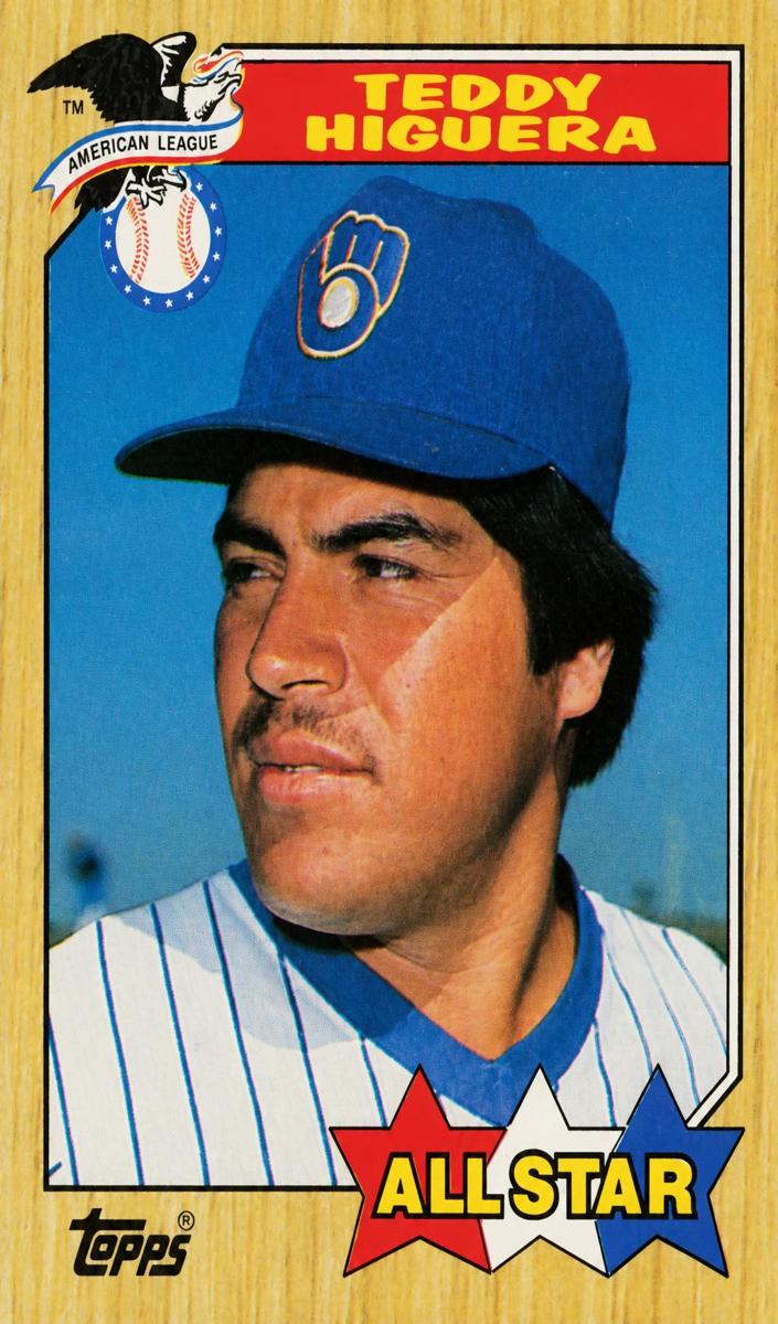Teddy Higuera 1987 Topps All-Star Baseball