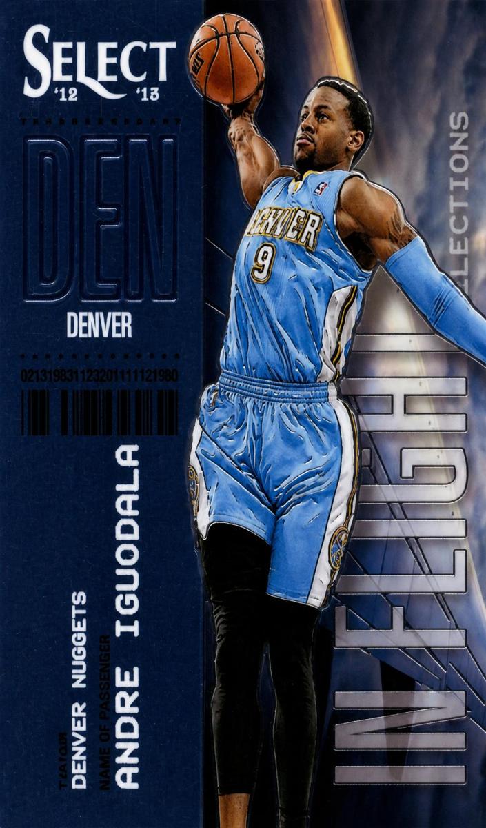 2012 Panini Select Andre Iguodala #11 card