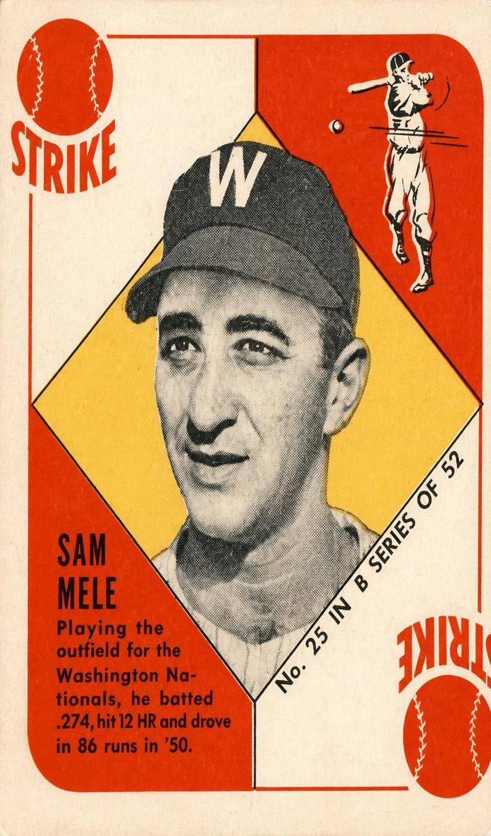 1951 Sam Mele #25
