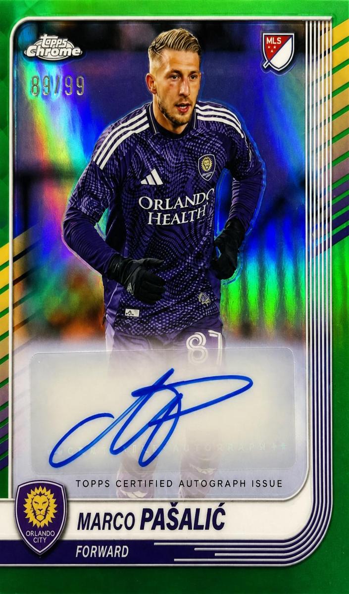 2025 Marco Pasalic [Green Refractor] #CA-MP