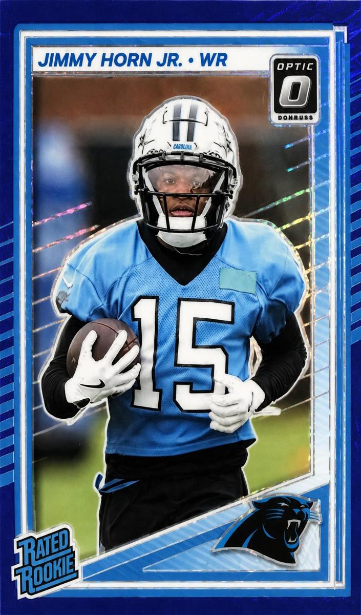 Jimmy Horn Jr. 2025 Donruss Optic Football card