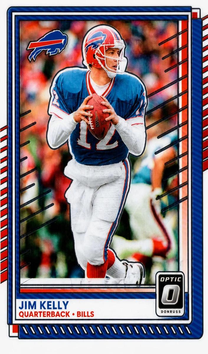 Jim Kelly 2025 Donruss Optic Football card