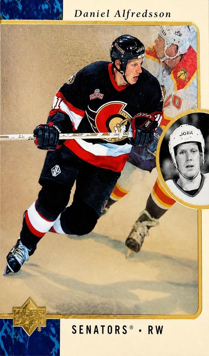 1995 SP Daniel Alfredsson #100 card