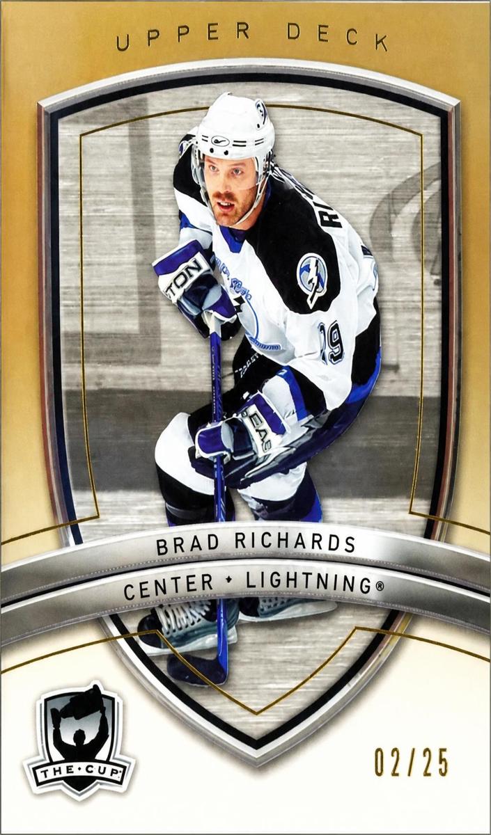 2005 Brad Richards [Gold] #91