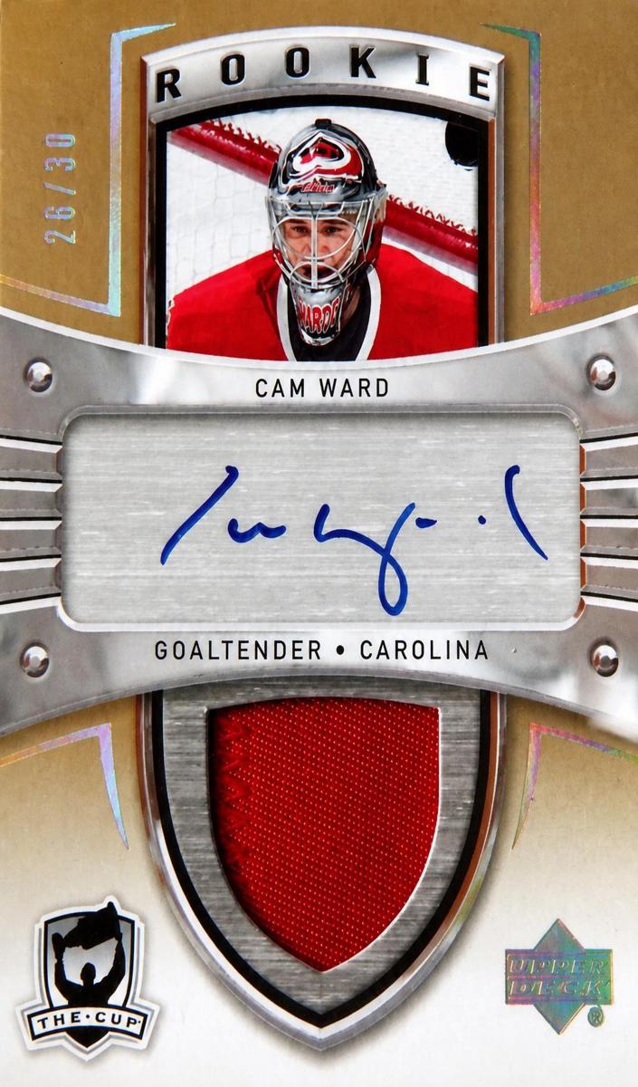 2005 Cam Ward [Gold] #104
