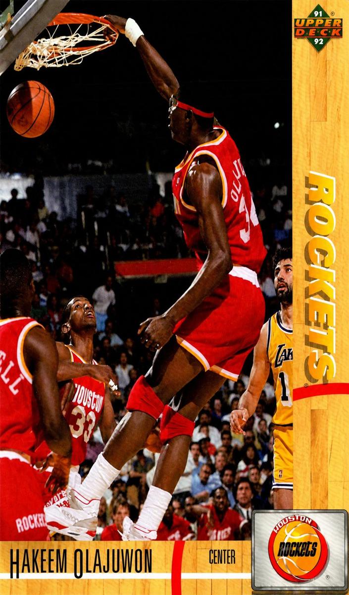 1991 Hakeem Olajuwon #55