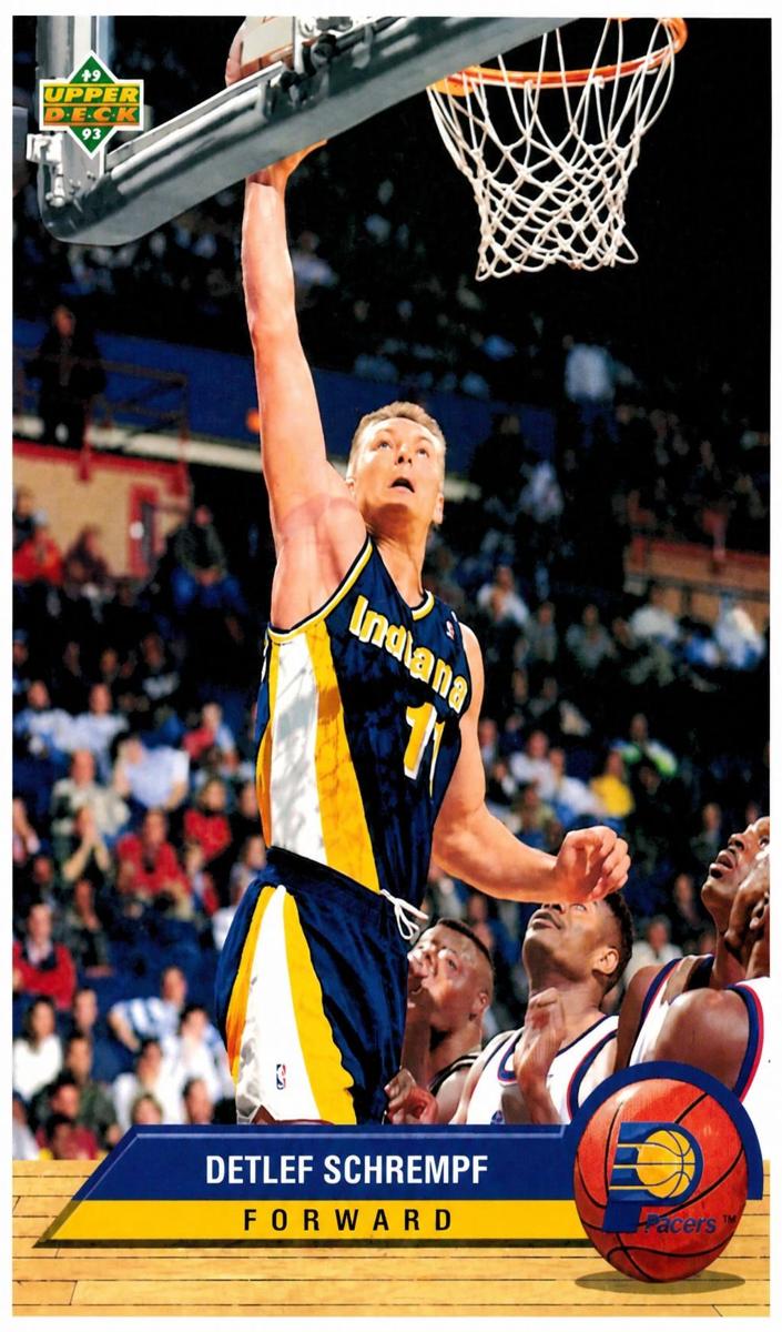 1992 Upper Deck McDonald's Detlef Schrempf #P17 card