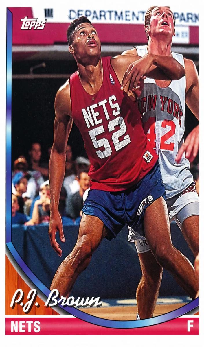 1993 Topps P.J. Brown #94 card