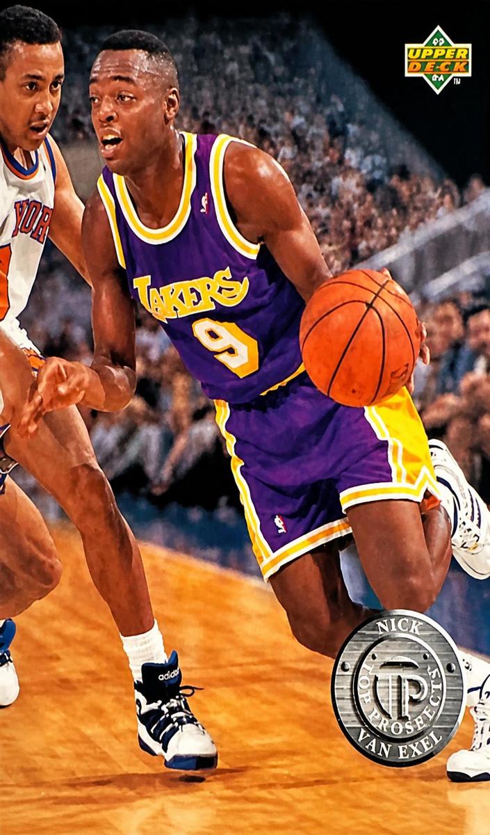 1993 Upper Deck Nick Van Exel #497 card