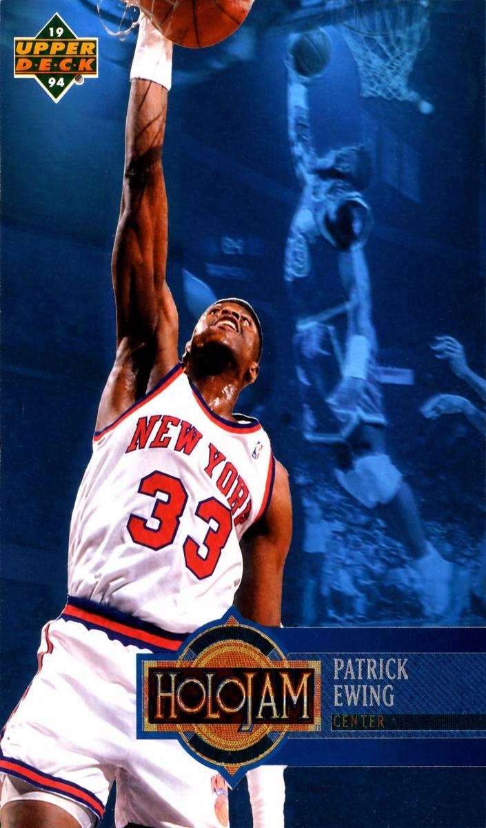 1993 Upper Deck Patrick Ewing #H18 card