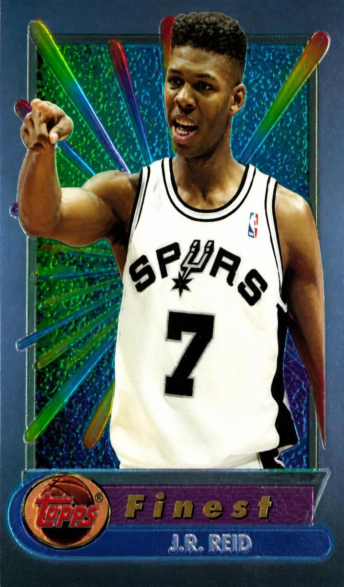 1994 Topps Finest J.R. Reid #35 card