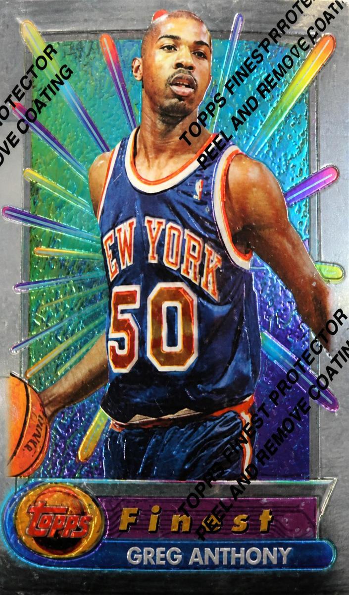 1994 Topps Finest Greg Anthony #124 card
