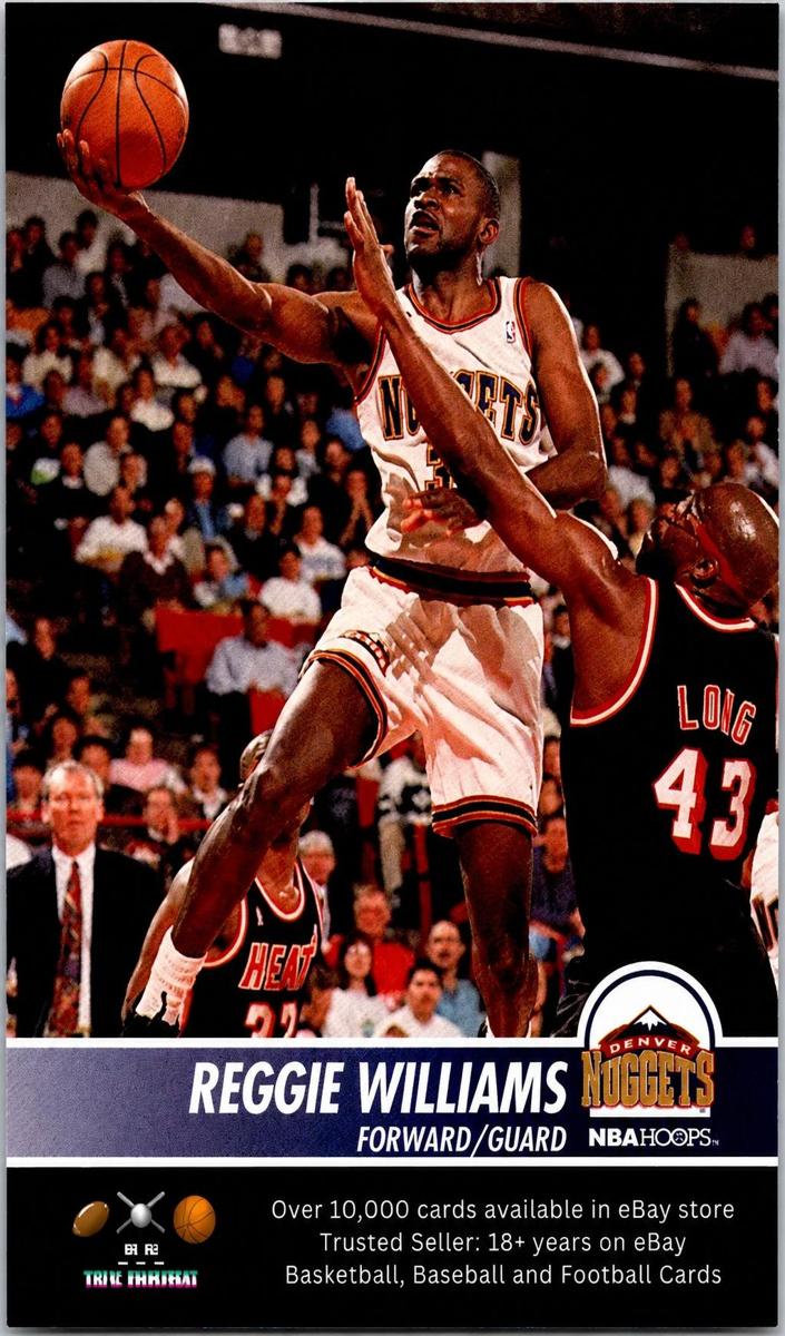 Reggie Williams 1994 Hoops Basketball