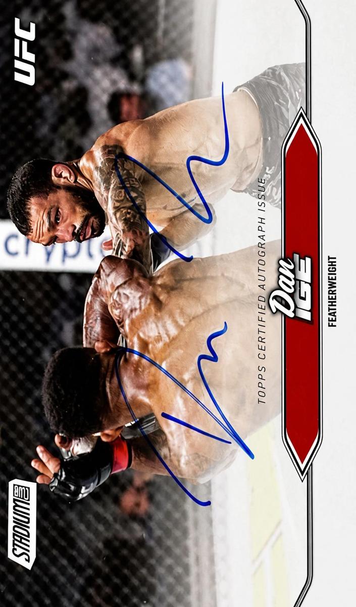 2025 Topps Stadium Club Dan Ige #BCA-DIG card