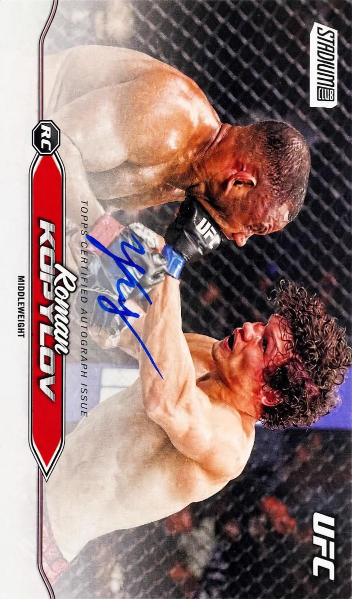 2025 Topps Stadium Club Roman Kopylov #BCA-RKV card