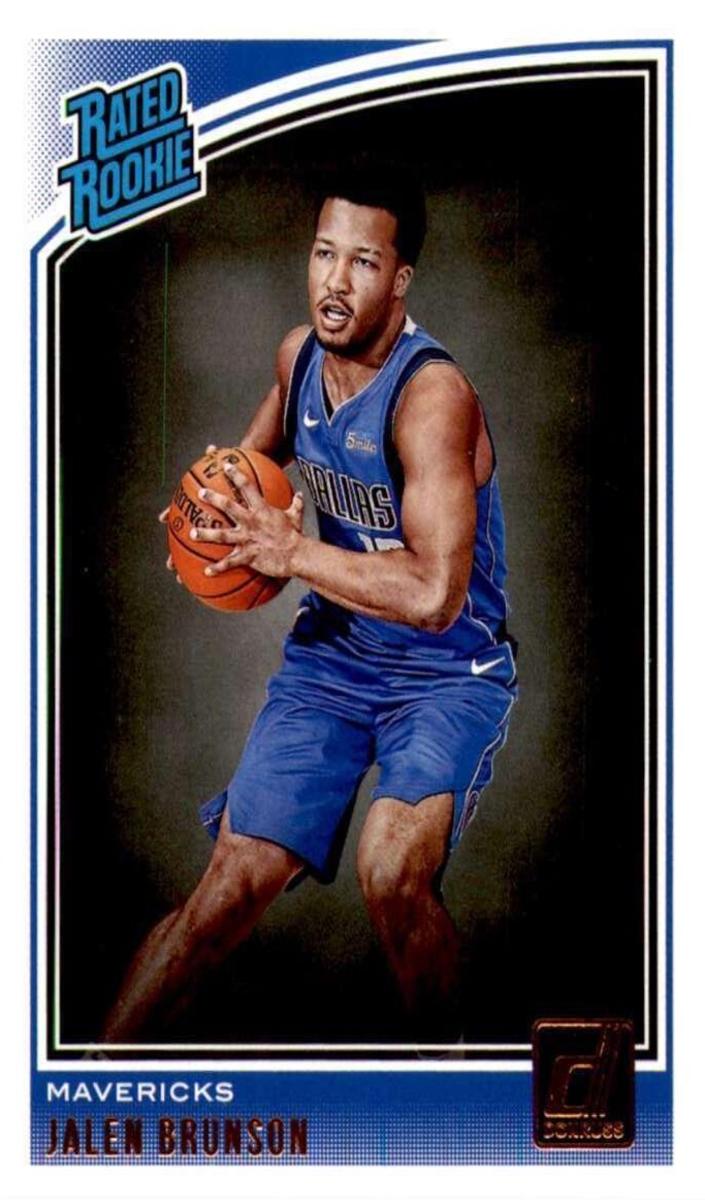 2018 Panini Donruss Jalen Brunson #179 card