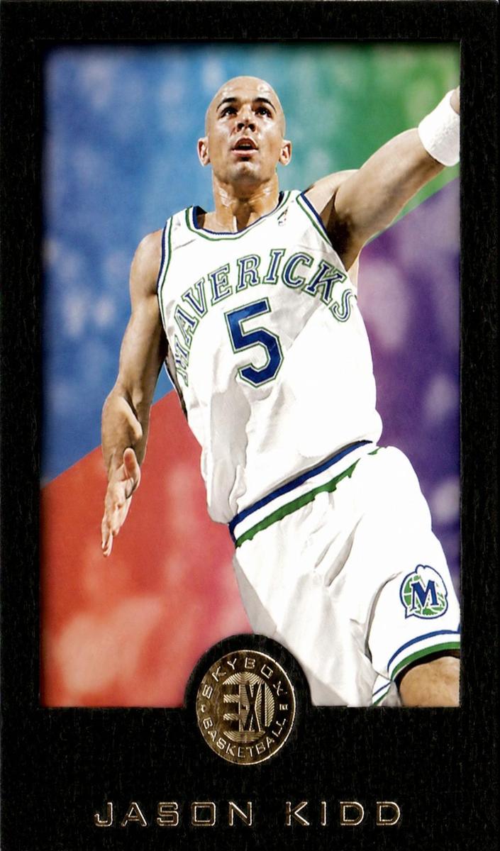 1995 Skybox E-XL Jason Kidd [Blue] #18 card
