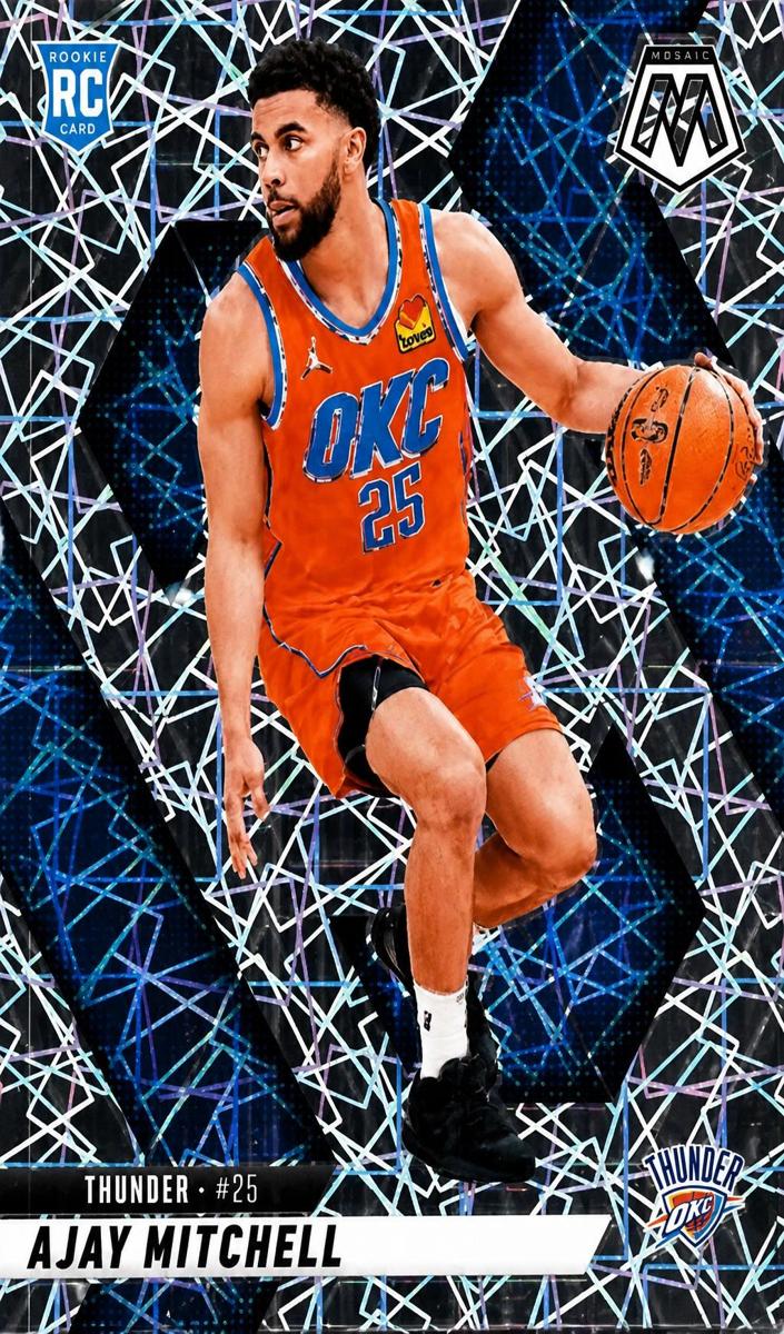 Ajay Mitchell 2024 Mosaic Basketball card