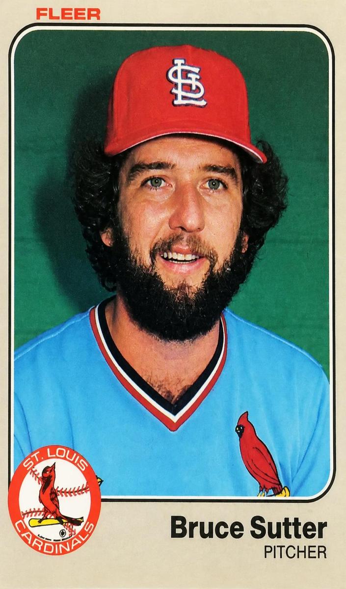 1983 Fleer Bruce Sutter #24 card